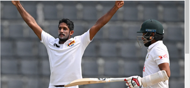 Sri Lanka's Rajitha Sidelined from Bangladesh Test