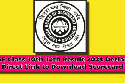 TBSE Class 10th and 12th Result