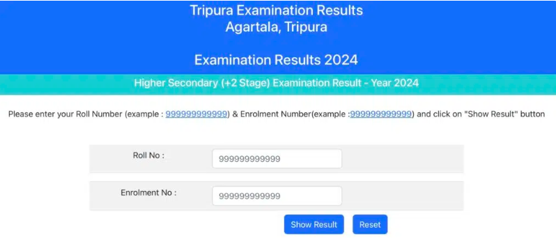 TBSE Class 10th and 12th Result