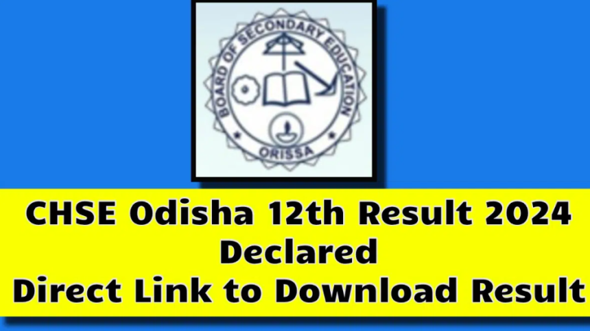 CHSE Odisha 12th Result
