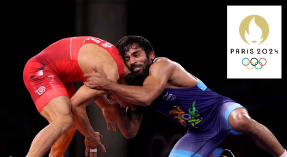 Indian Wrestlers'