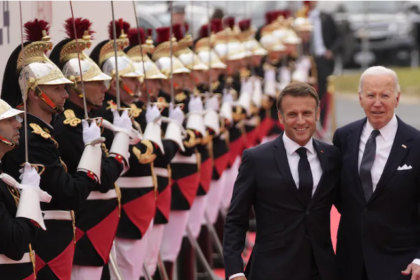 Macron Hosts Biden