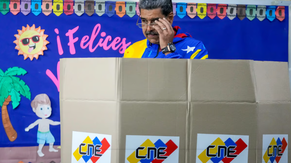 Venezuela Casts Ballots as Maduro