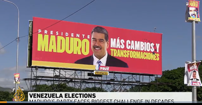 Venezuela Casts Ballots as Maduro