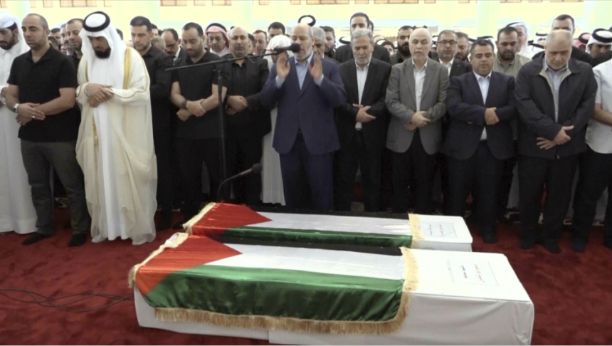 Slain Hamas Chief Buried in Gaza