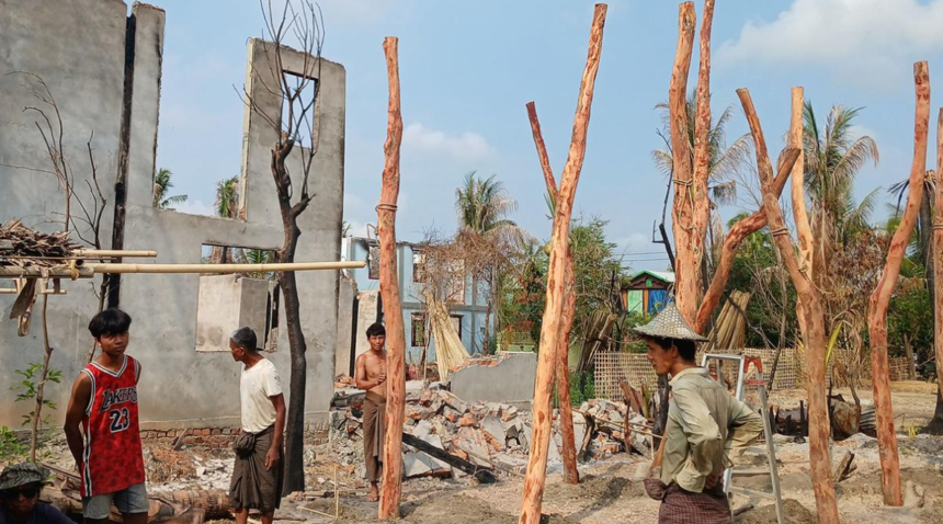 Myanmar Air Strikes