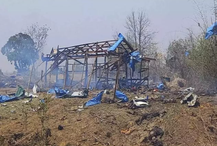 Myanmar Air Strikes