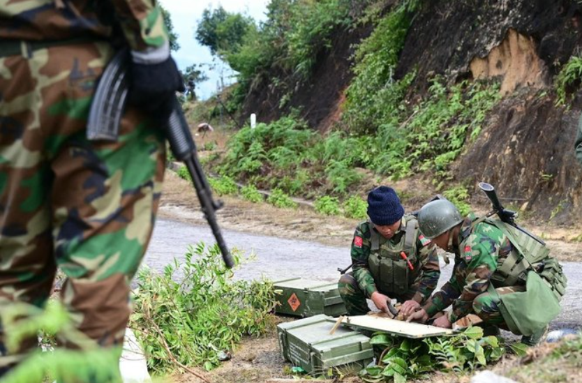 Myanmar Air Strikes