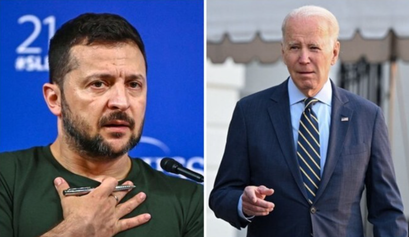 Biden Talks with Zelensky