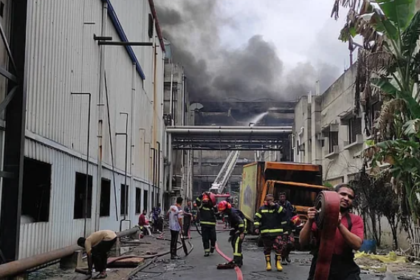 Tragic Blaze at Gazi Tyre Factory
