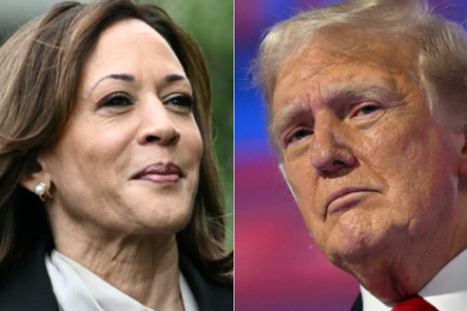 Kamala Harris and Donald