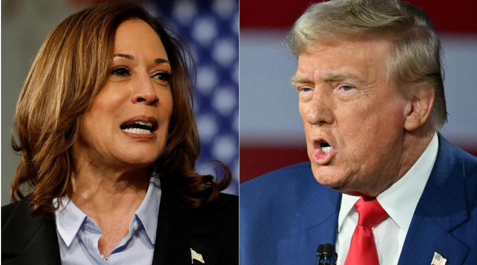 Kamala Harris and Donald Trump