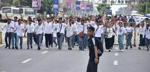 Manipur Students Attempt to March