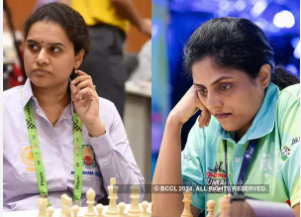 Arjun Erigaisi and Harika Dronavalli