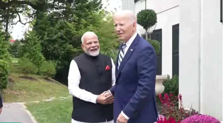 PM Modi Meets President Biden
