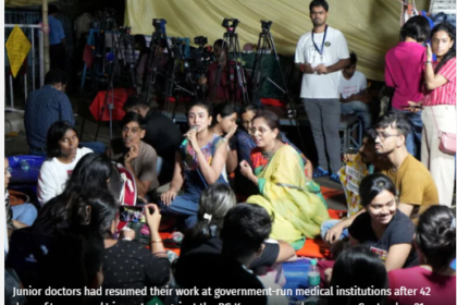 Junior doctors in Bengal