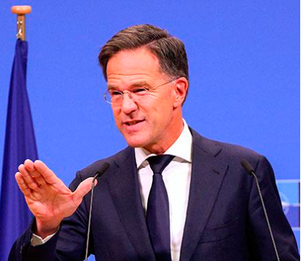 He Takes NATO Reins