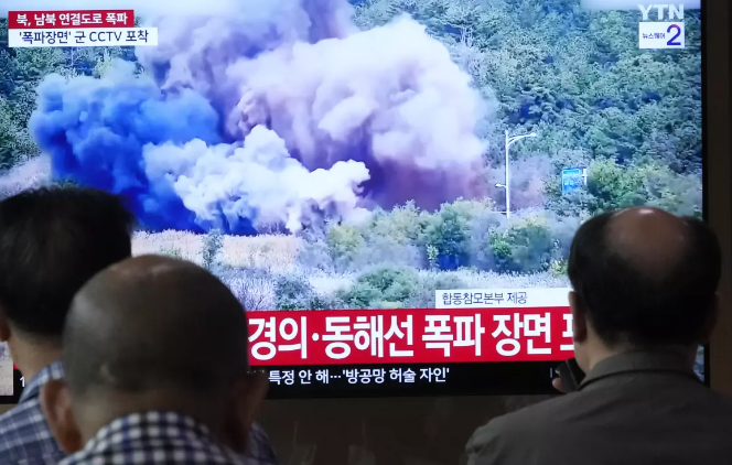 North Korea Blows Up Parts