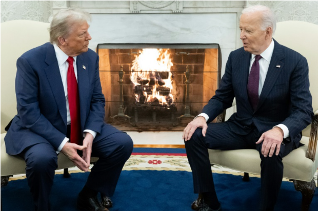 Biden Rushes 