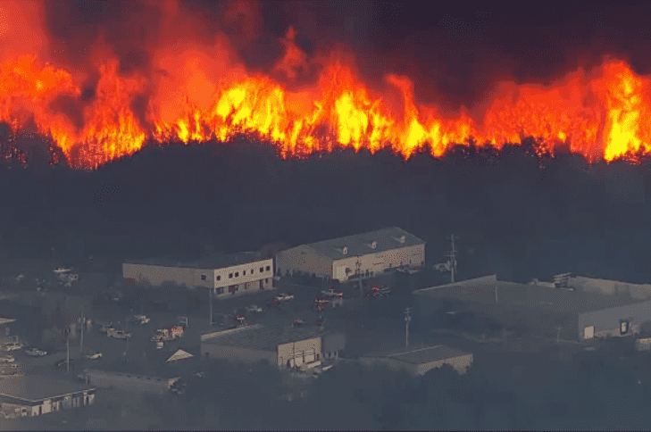Jones Road Wildfire