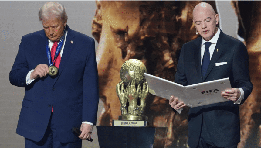 FIFA’s First Peace Prize Goes to Donald Trump