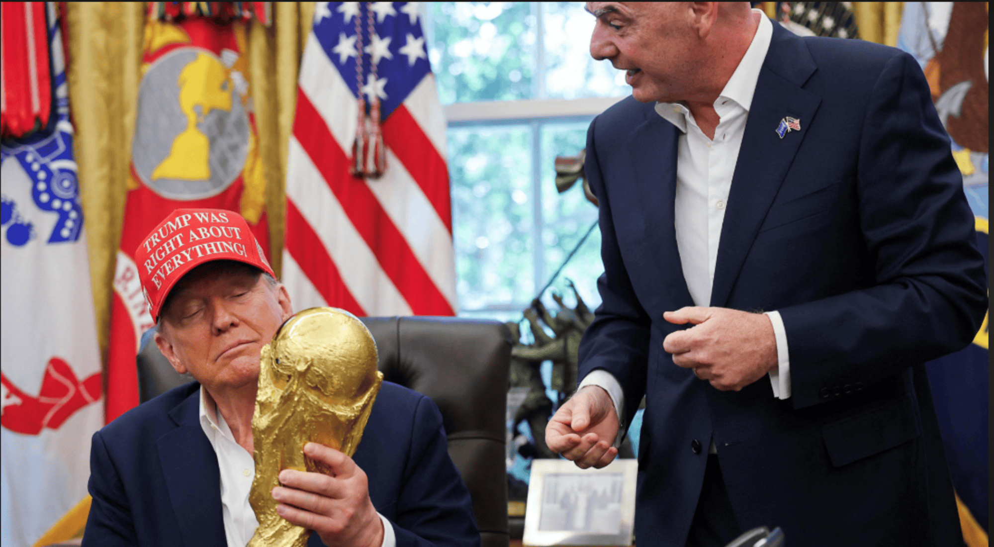 FIFA’s First Peace Prize Goes to Donald Trump