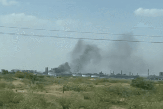 Fire at Rajasthan HPCL Refinery