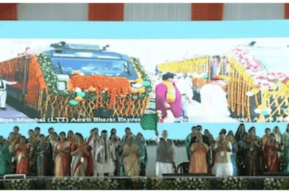 PM Flags Off Two Amrit Bharat Trains