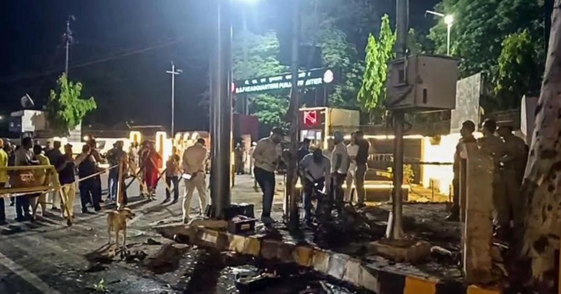 Twin Explosions Near Military Zones