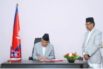 Nepal President Promulgates Constitutional