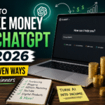 Make money with ChatGPT in 2026 using freelancing, blogging, and affiliate marketing